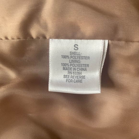 Dressbarn Faux Suede Full ZIP Jacket Size Small - Picture 8 of 9